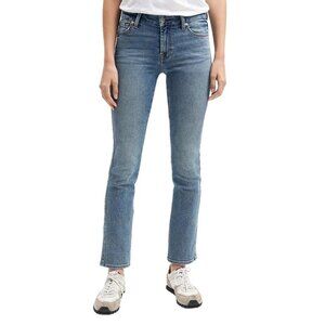 7 For All Mankind Kimmie Women's Luxe Vintage Straight Jean in Muse, size 26